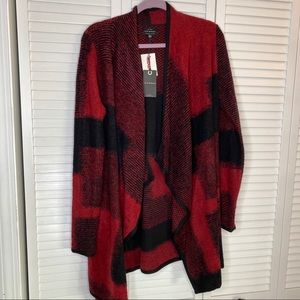 Lucky Brand Buffalo Plaid Cardigan